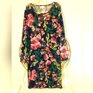 LuLaRoe Super Soft Debbie Floral Dress
